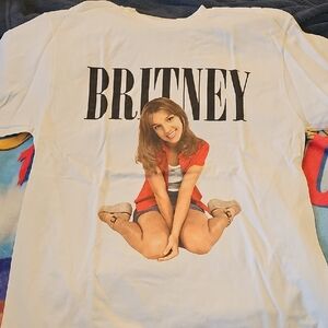 Britney Spears "Baby" Era White Shirt Size M